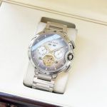 Ballon Bleu De Cartier 2824 Movement 44*12mm 316L Steel Green/White Face Watch